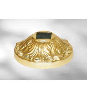 Cache scellement laiton massif