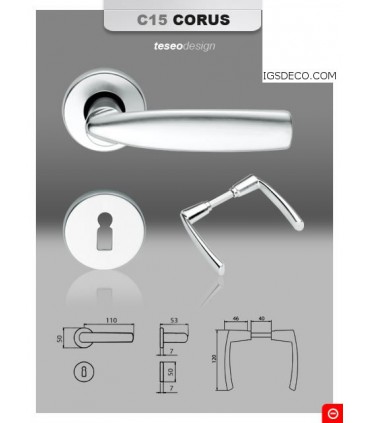 Poignée aluminium série Corus