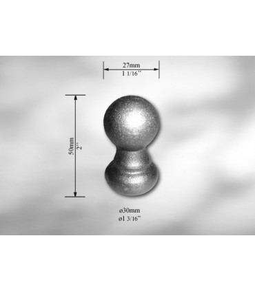 Pointe de lance pour Ø 30 mm