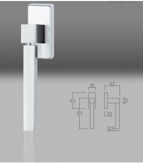 Poignée de fenêtre série Quadra Poignée de fenêtre série Quadra