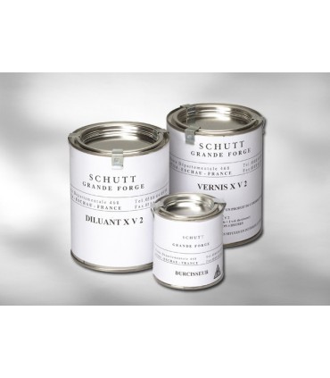 Vernis a base de polyuréthane a 2 composants.