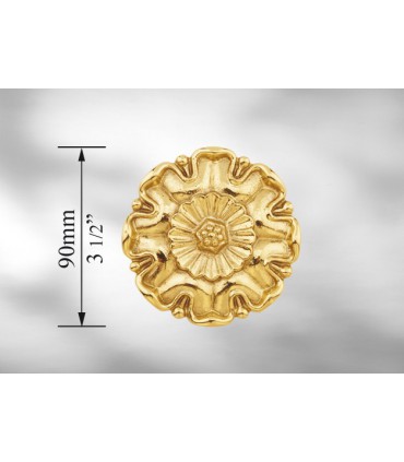 Rosace en laiton 