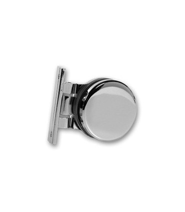 Paumelle avec fiche pour porte en verre