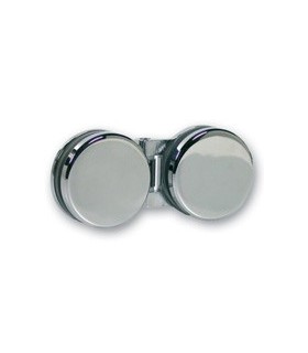 Paumelle pour porte en verre sur verre