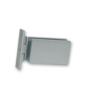 Paumelle avec fiche pour porte en verre Paumelle avec fiche pour porte en verre