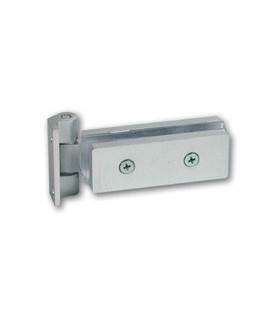 Paumelle avec fiche pour porte en verre Paumelle avec fiche pour porte en verre