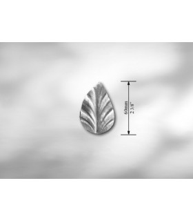 Elément décoratif feuilles 