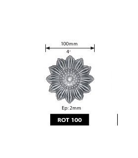 Elément décoratif "rosace"