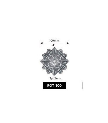 Elément décoratif "rosace"