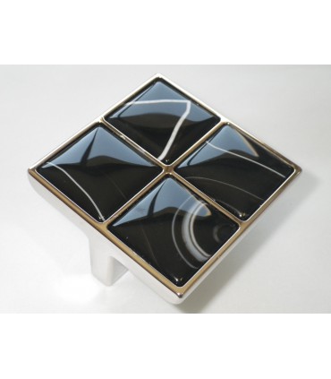 Bouton en Pierre d'Onix dim.57 x 57 mm