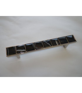 Poignée en Pierre d'Onix entraxe 160 mm Poignée en Pierre d'Onix entraxe 160 mm