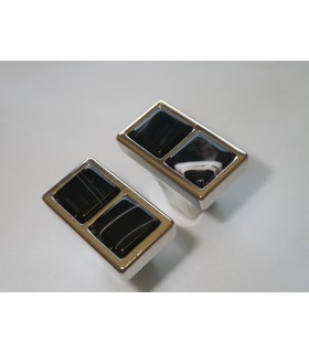 Bouton Pierre d'Onix dim.25 x 15 mm Bouton Pierre d'Onix dim.25 x 15 mm