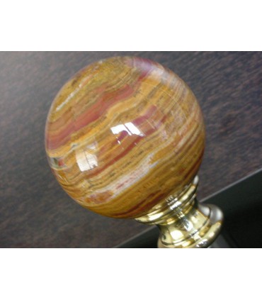 Boule d'escalier ONYX BRUN