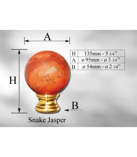 Boule d'escalier SNAKE LASPER Boule d'escalier SNAKE LASPER