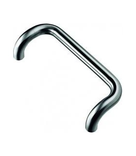 Poignée tubulaire contrecoudée