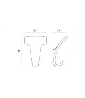 Patère design LID0157