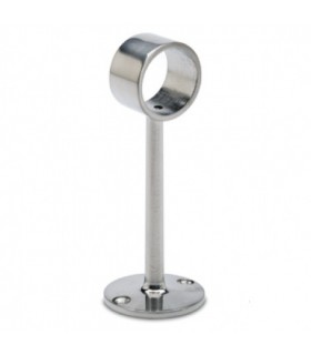 Support plat ouvert inox brossé