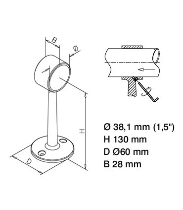 Support plat ouvert fiche technique