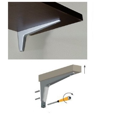 Support pour étagère en bois série MAF-521