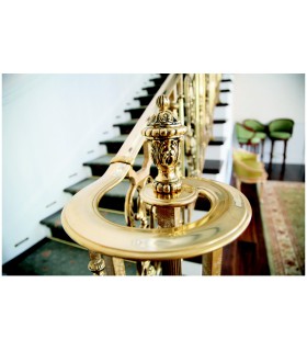 Elément décoratif pour départ de rampe d'escalier Elément décoratif pour départ de rampe d'escalier