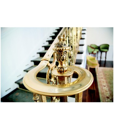 Elément décoratif pour départ de rampe d'escalier