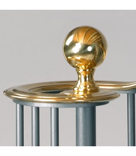 Elément décoratif pour départ de rampe d'escalier Elément décoratif pour départ de rampe d'escalier