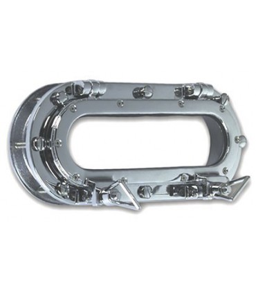 Hublot de cloison ovale