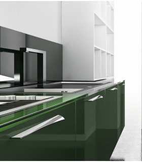 Poignée de meuble design Onda gauche Poignée de meuble design Onda gauche