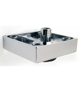 Pied de meuble hauteur 16 mm avec vérin oscillant