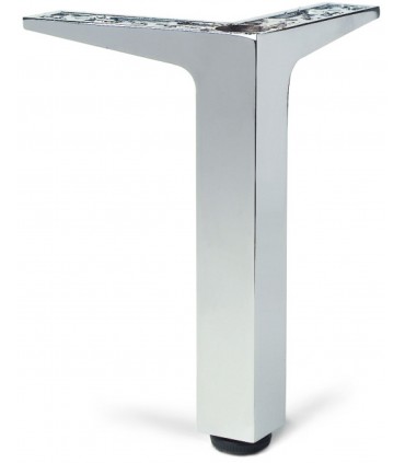 Pied de meuble carré avec vérin