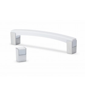 Bouton de meuble Cube blanc Bouton de meuble Cube blanc