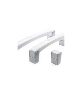Bouton de meuble Cube blanc Bouton de meuble Cube blanc