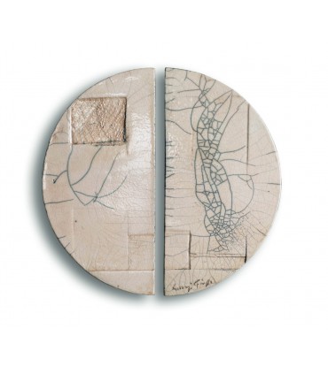 Poignée Raku Craquelé