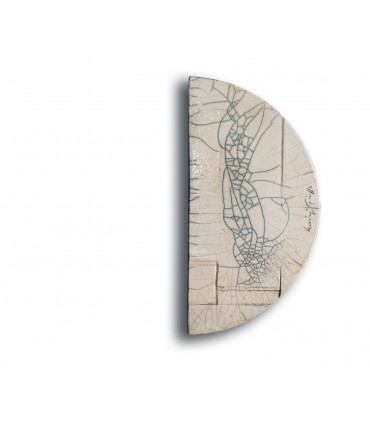 Poignée Raku Craquelé