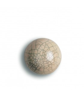 Poignée bouton Raku craquelé Poignée bouton Raku craquelé