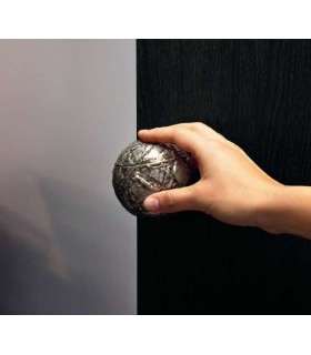 Poignée bouton Raku riflessato or Poignée bouton Raku riflessato or