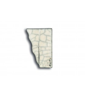 Poignée Raku Nudo GAUCHE avec reliefs Poignée Raku Nudo GAUCHE avec reliefs