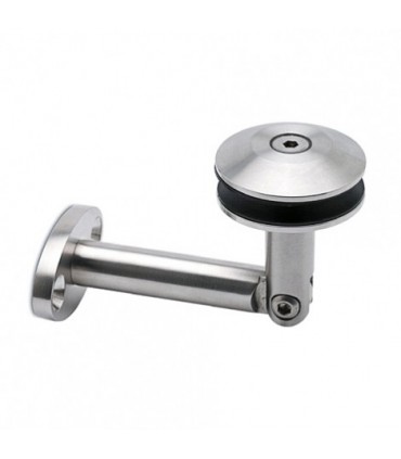 Support mur à verre pour auvent