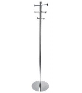 Porte manteaux inox brossé