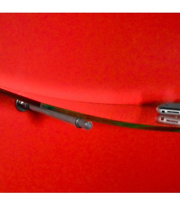 Tablette en verre Arco avec fixation sérir One