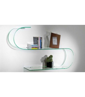 Etagère en verre Surf