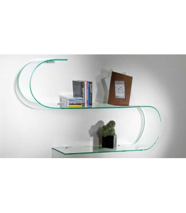 Etagère en verre Surf