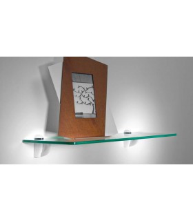 Tablette en verre découpe rectangulaire 600/200