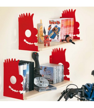 Consoles d'étagère Cartoon rouge