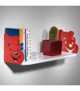 Consoles d'étagère Budu rouge