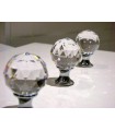 Poignée bouton boule crystal chromé brillant Poignée bouton boule crystal chromé brillant