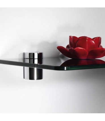 Support d'étagère Basket chromé brillant