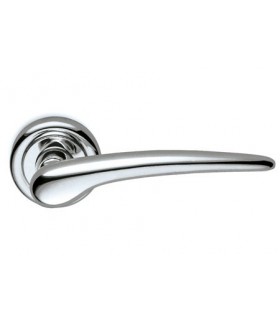 Poignée de porte Com.ma chromé brillant