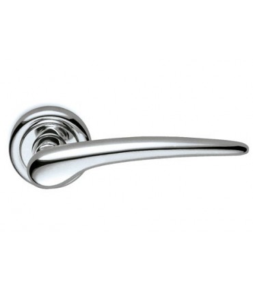 Poignée de porte Com.ma chromé brillant