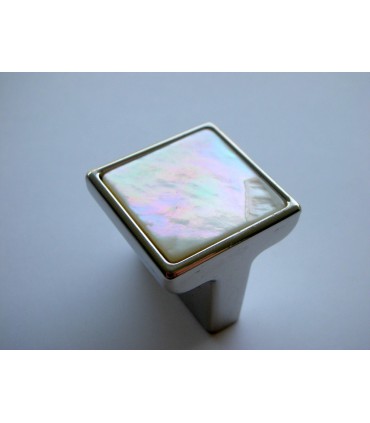 Poignée bouton Téhé nacre